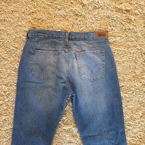 Levi's 515 Boot Cut Jeans Women's Size 10 Light Wash Denim Mid Rise - Picture 6 of 12